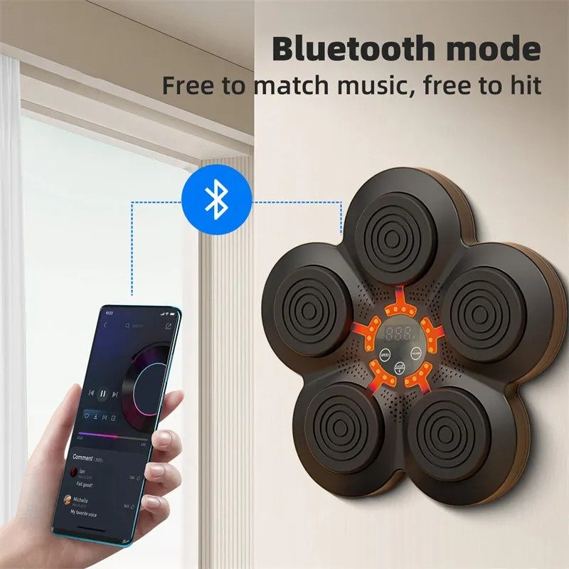 beatpunch, beat punch, machine de boxe musicale, machine boxe musicale, boxe musicale, music boxing machine